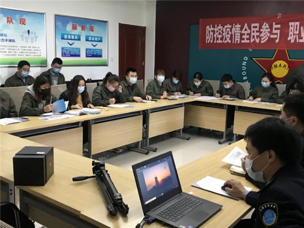 关怀职工健康,防疫全员参与