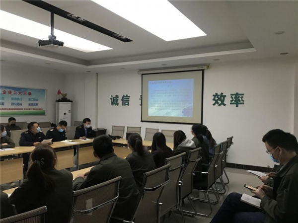 关怀职工健康,防疫全员参与