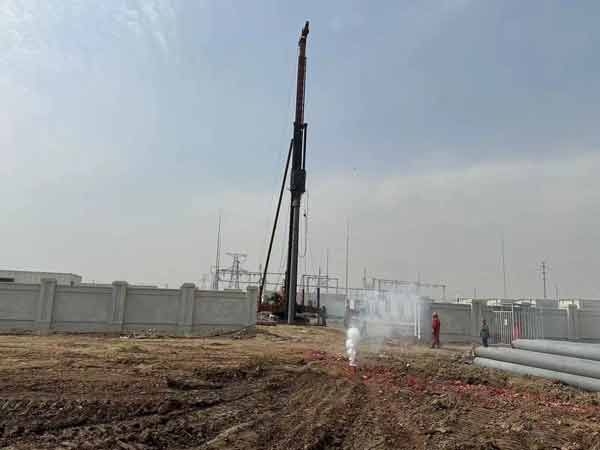 华润财金山东东营源网储一 体 化示范项目1mw(2mwh)液流电池储能系统epc工程总承包工程开工仪式报道